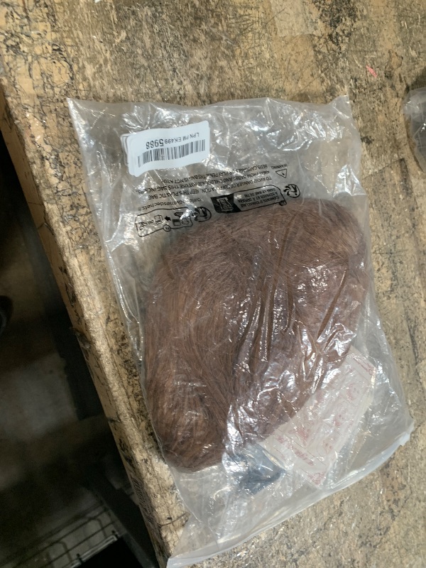 Photo 1 of **WIG AND GLASSES ONLY** Yan Dream Men Short Brown Funny Wig with Glasses and Cosplay Teeth 70s Party Halloween Outfit