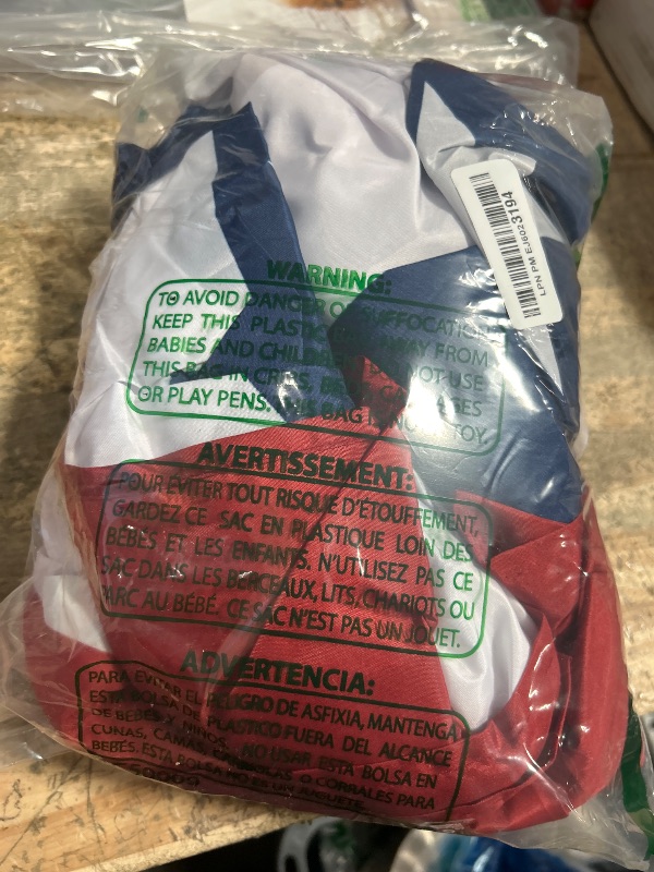 Photo 1 of 3Pack 3x6 FT American Pleated Fan Flag, USA Patriotic Half Fan Bunting Flag, 4th of July Flags Decorations for Outside, Red White and Blue Patriotic Decorations Outdoor