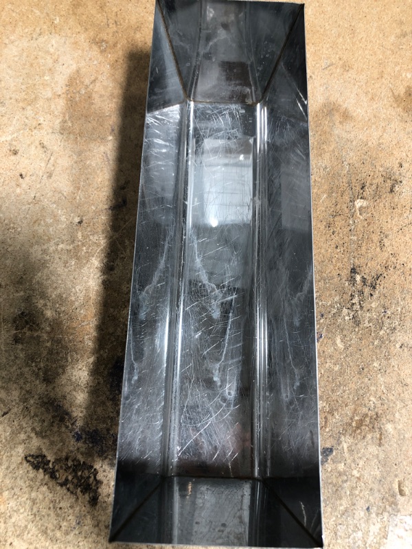 Photo 1 of 12" Stainless Steel Mud Pan + Ergonomic Contoured Base - LEVEL5 | Pro-Grade | Drywall Masonry Tool Tray Bucket | 5-332