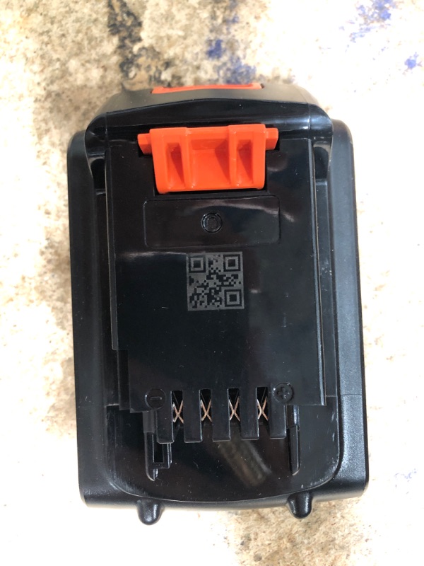 Photo 1 of (USED/FAIR) beyond by BLACK+DECKER 20V MAX 2.0 Ah Lithium Ion Battery - Rechargeable - Compatible with the 20V MAX BLACK + DECKER Battery Platform (LBXR2020APB)