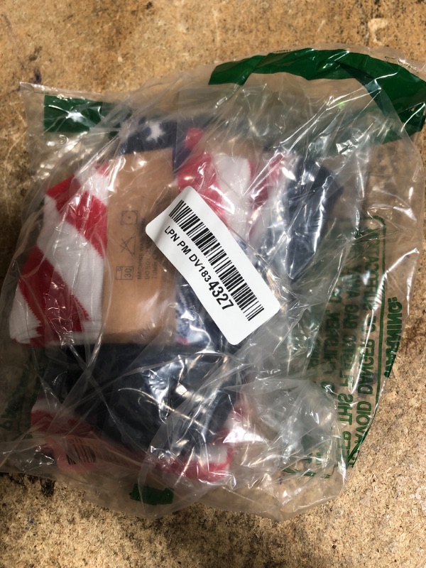 Photo 1 of **PARTIAL SET ONLY 3** Ludaro 5 Pairs 4th of July Socks for Women Men, American Flag USA Patriotic Red White and Blue Accessories Crazy Funny Novelty Cotton Crew Socks Size 5-10