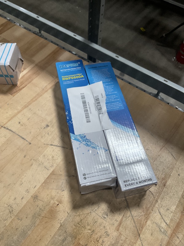 Photo 1 of ICEPURE 4396508 Refrigerator Water Filter Replacement for EveryDrop Filter 5, EDR5RXD1, Whirlpool 4392857, NL300, 4396510, 4396509, 4396547, LC400V, 4396510p, WF-NLC240V,PNL240V, 2PACK