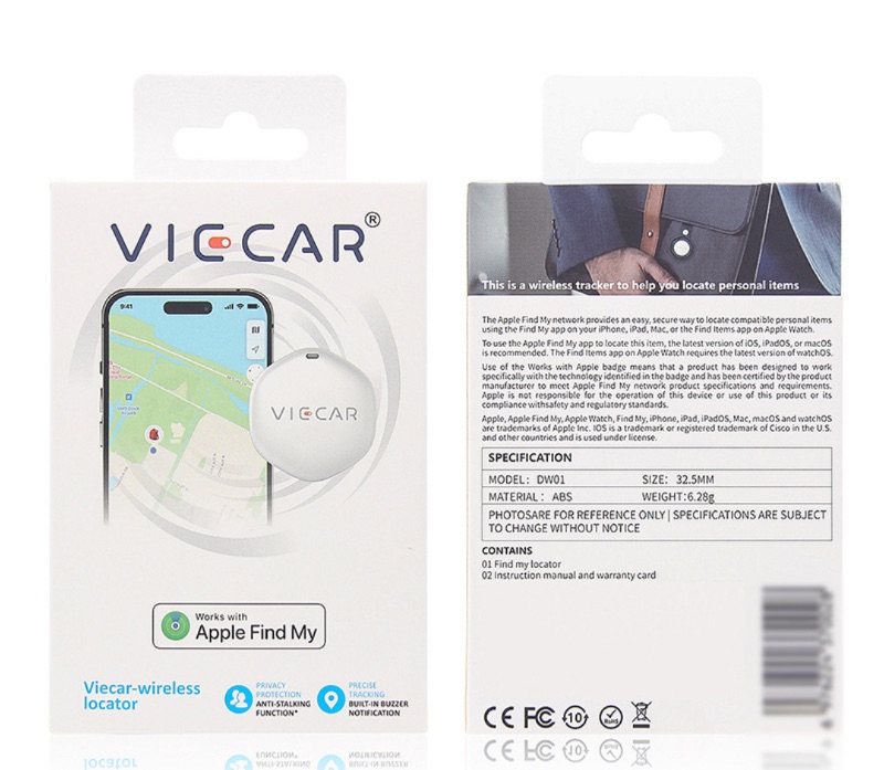 Photo 1 of **MISSING A PIECE** Android not Supported, Works with Apple Find My (iOS only), Key Finder, Bluetooth Tracker for Earbuds and Luggage, Pet Tracker, Bike Tracker, Find My GPS Tracker Locator (1)