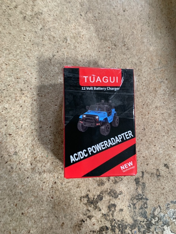 Photo 1 of 12v Charger for Razor Power Core E90 Charger for Electric Scooter Black Label Powercore E90, E95, MX125 Dirt Bike, MX125 Dirt Rocket, 12V Kids Ride On, Dynacraft Toy Power Supplies