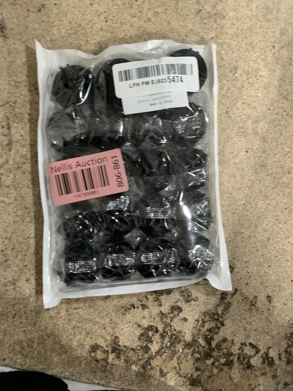 Photo 1 of 20Pcs Wire Cube Connectors, Black Wire Grid Storage Cubes Shelf Connectors 3.6cm Plastic Connectors for Wire Cube Storage Shelving Unit and Modular Closet Organizer, SATONBEYI, Black-20pcs