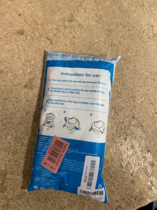 Photo 1 of [30 Counts] Disposable Potty Liners with Absorbent Pads, Portable Travel Toilet Bags Compatible with OXO Tot 2-in-1 Go Potty, Toilet Training Liners Fit Most Potty Chairs for Kids, Toddlers