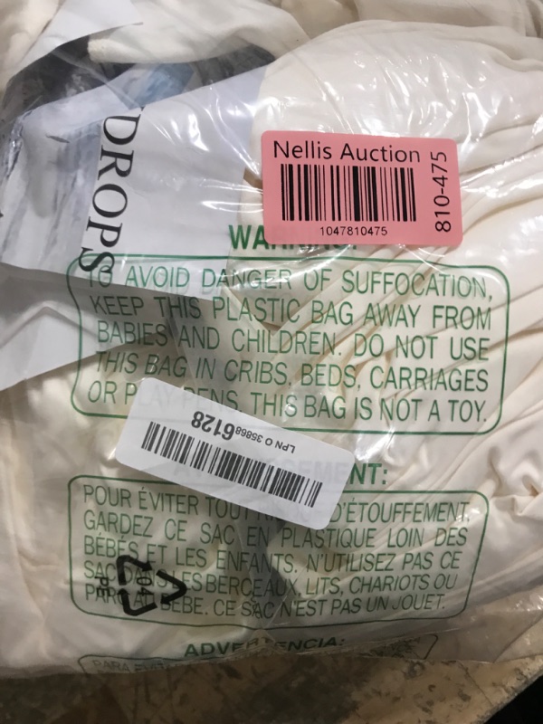 Photo 1 of 10x10ft Wrinkle Free Ivory Backdrop Curtain for Parties Soft Fabric Drapes Wedding Ivory Curtain Backdrop for Birthday Party Decorations Background for Photography 5x10ft,2 Panels