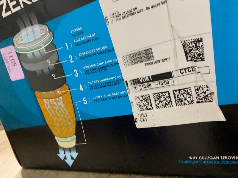 Photo 1 of **MISSING READY READ METER** ZeroWater 32-Cup Ready-Read 5-Stage Water Filter Dispenser with Instant Read Out - 0 TDS for Improved Tap Water Taste - IAPMO Certified to Reduce Lead, Chromium, and PFOA/PFOS