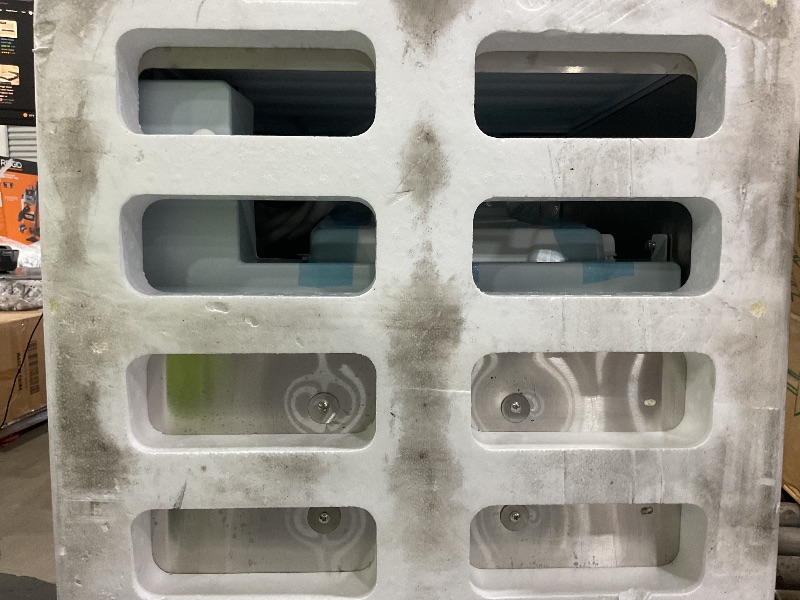 Photo 1 of (top only) VEVOR Commercial Ice Maker Machine, 300LBS/24H Ice Making Machine with 250LBS Large Storage Bin, Auto Self-Cleaning Ice Maker Machine with Touchscreen for Bar Cafe Restaurant Business Commercial