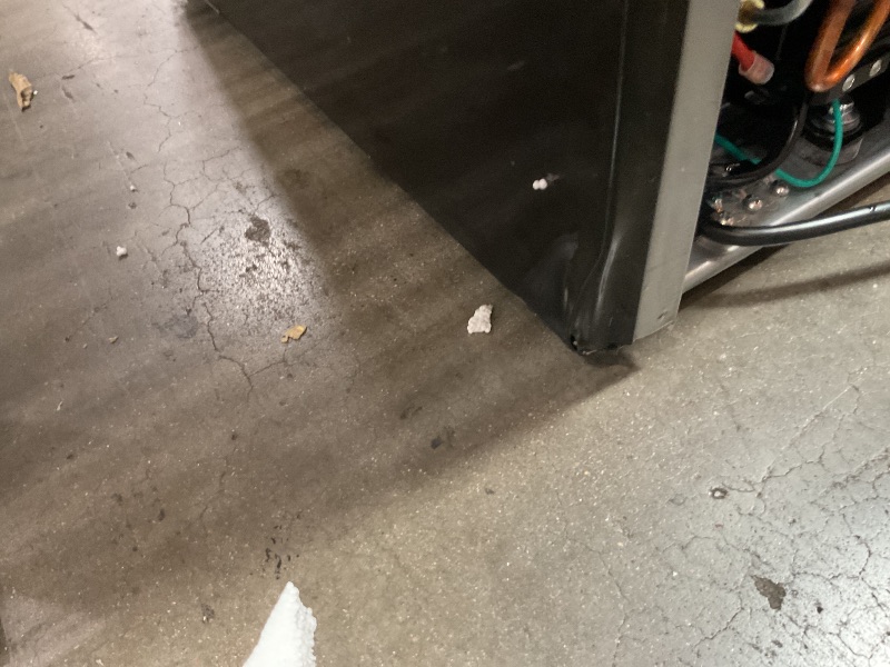 Photo 1 of GE Mini Fridge With Freezer | 3.1 Cubic Ft. | Double-Door Design With Glass Shelves, Crisper Drawer & Spacious Freezer | Small Refrigerator Perfect for the Garage, Dorm Room, or Bedroom | Black