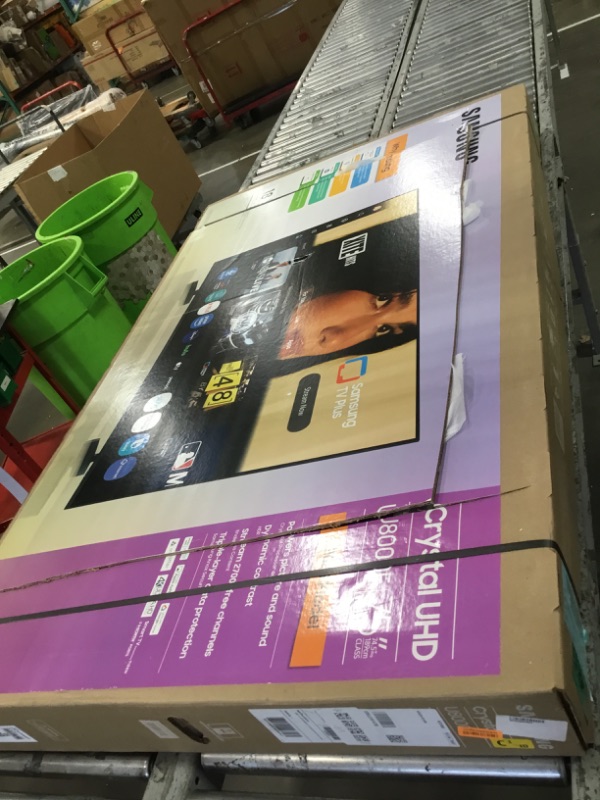 Photo 1 of *************SCREEN DESTROYED, NON-FUNCTIONAL, FINAL SALE***********
Samsung 75-Inch Class Crystal UHD U8000F 4K Smart TV (2025 Model) Endless Free Content, Crystal Processor 4K, MetalStream Design, Knox Security, Alexa Built-in