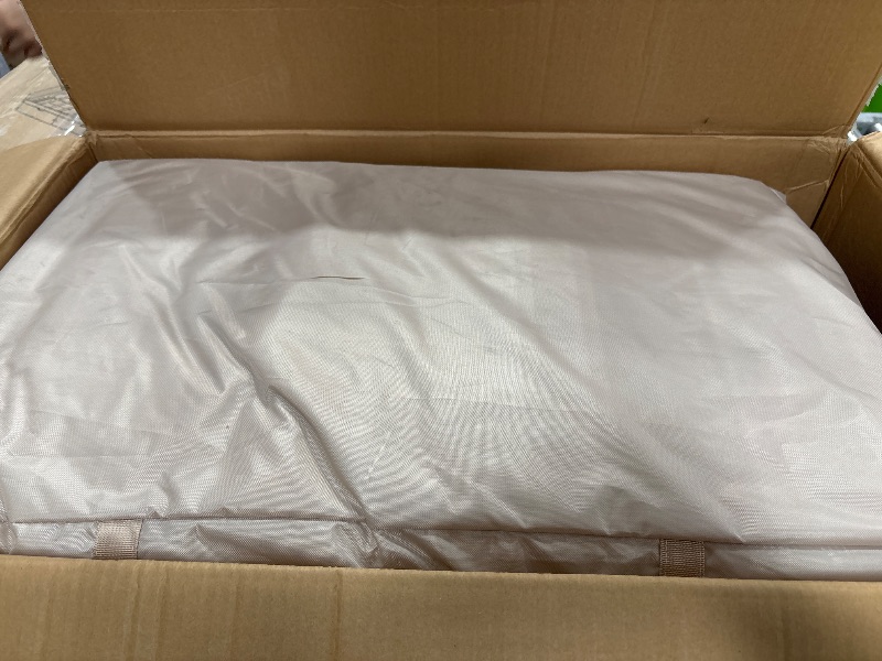 Photo 1 of 13' x 10' Large Inflatable Tent 8-10 Person Inflatable Cabin House, 4 Season Blow Up Tent for Camping with Stove Jack, Easy Setup Hand Pump, Waterproof & Sunproof Glamping Hiking