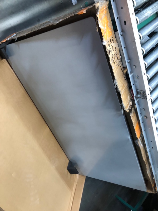 Photo 1 of ***MAJOR DAMAGE - SEE PICTURES***
Flash Furniture Charis Commercial Grade 31.5" x 63" Rectangular Silver Metal Indoor-Outdoor Table