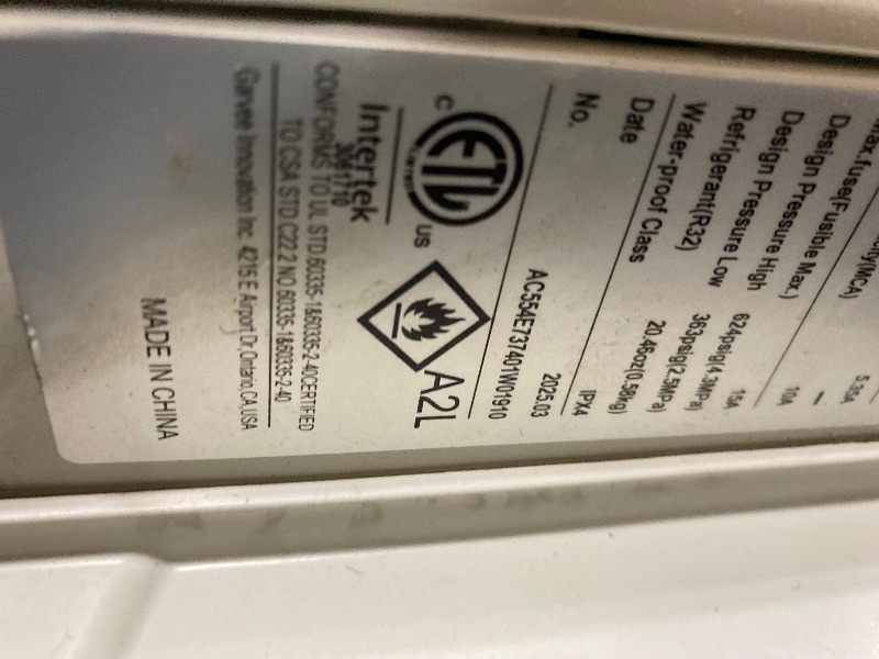 Photo 1 of 9000 BTU Mini Split Air Conditioner, 18.5 SEER2 208-230V Split Unit Ac and Heat Cool Up to 450 Sq.Ft, Ductless Air Conditioner w/Complete Installation Kit,Remote,2.0 Wifi Control,Low Noise