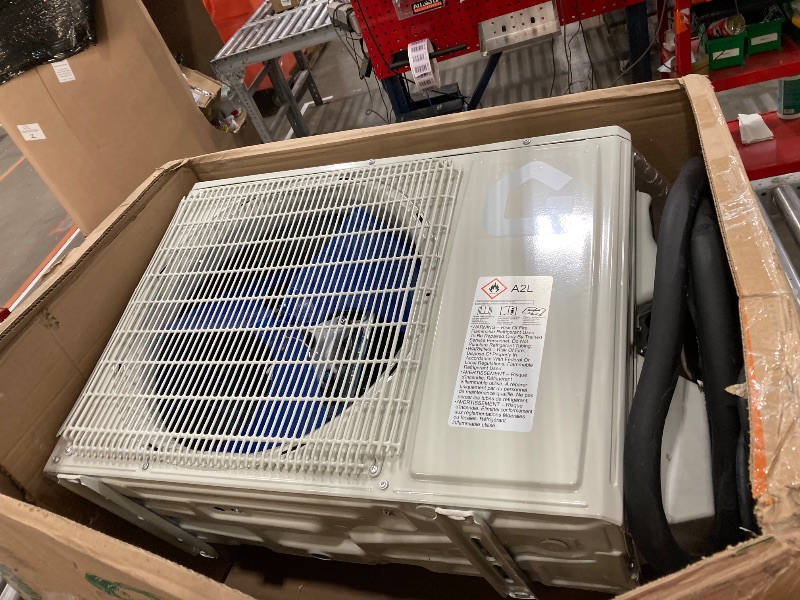 Photo 1 of 9000 BTU Mini Split Air Conditioner, 18.5 SEER2 208-230V Split Unit Ac and Heat Cool Up to 450 Sq.Ft, Ductless Air Conditioner w/Complete Installation Kit,Remote,2.0 Wifi Control,Low Noise