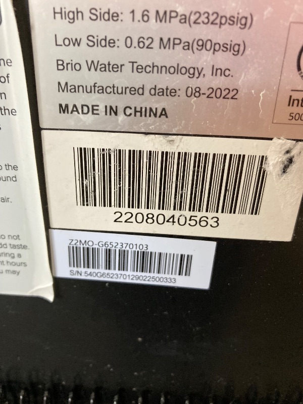 Photo 1 of ***********NOT FUNCTIONAL PER LAST OWNER**********************
Brio Moderna Bottom Load Water Cooler Dispenser - Tri-Temp, Adjustable Temperature, Self-Cleaning, Touch Dispense, Child Safety Lock, Holds 3 or 5 Gallon Bottles, Digital Display and LED Light