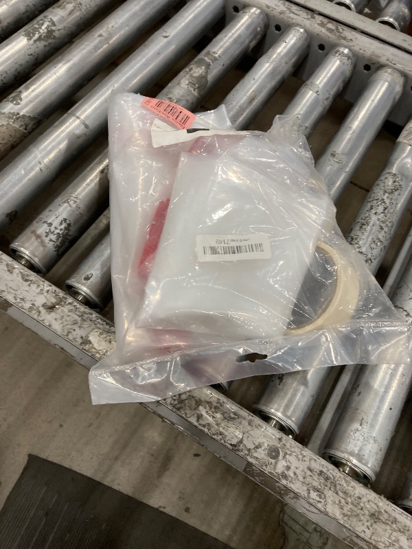 Photo 1 of (2-Pack) 4 ft x 7 ft Plastic Zipper Door Dust Protector (Red Zippers) - Heavy-Duty Plastic Sheeting with Zipper Door Dust Protection - Easy to Install and Remove - Includes 3 cm x 10 m Gaffer Tape