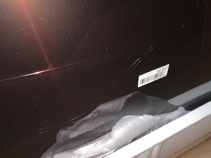 Photo 1 of ***DAMAGED SCREN***Samsung 55-Inch Class Crystal UHD 4K DU7200 Series HDR Smart TV w/Object Tracking Sound Lite, PurColor, Motion Xcelerator, Mega Contrast, Q-Symphony (UN55DU7200, 2024 Model)