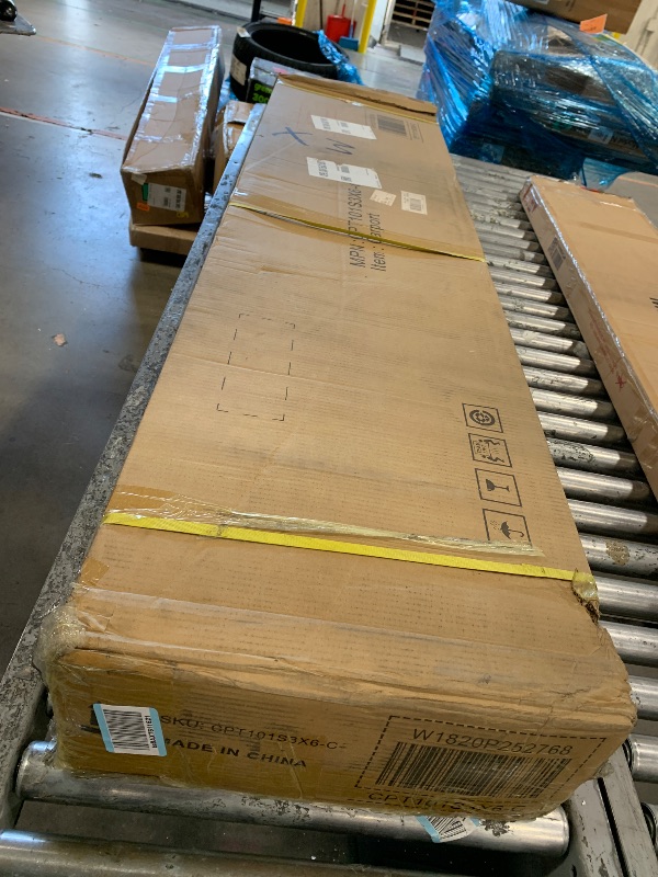 Photo 1 of ***************INCOMPLETE, ONLY 1 BOX IN A MULTI BOX SET*********************
Lyromix 12x20' Heavy Duty Metal Carport, Outdoor Metal Carport Kits with Extended Side Roof & Corner Support Rod, Large Sturdy Car Port Garage Shelter Shade for Car, Boat and Tr