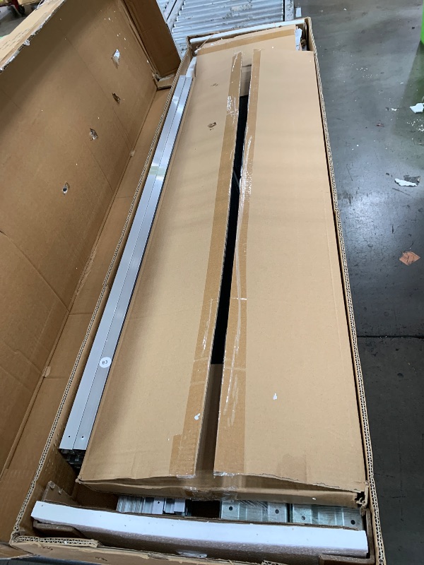 Photo 1 of ************INCOMPLETE ITEM, THIS IS ONLY ONE BOX IN A MULTI BOX SET******************
10' x 8' XL Outdoor Storage Shed, Sturdy Metal Building w/Lockable Doors for Garden, Backyard, Poolside and Lawn, Black