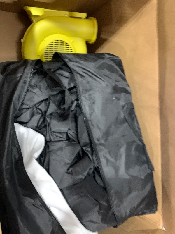 Photo 1 of *UNABLE TO TES/UNKNOWN OF MAJOR DAMAGES* Inflatable Projector Screen, 30FT Blow Up Movie Screen Outdoor Projector, Easy Set Up One-Piece Design Front & Rear Projection with Air Blower for Outside Backyard Family Movie Night Pool Party