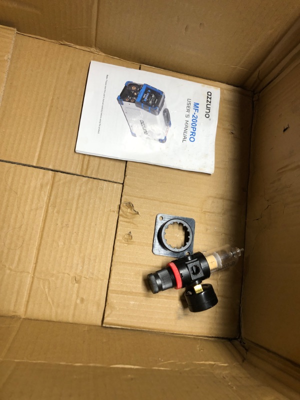 Photo 1 of ***PARTS ONLY***AZZUNO Plasma Cutter Welder Combo 200A, Gas MIG/PULSE MIG/MAG/Flux Gasless MIG/HF TIG/Stick/CUT/SPOT MIG 8 in 1 Multiprocess Welder Machine, 110/220V Dual Voltage Aluminum Welding Machine