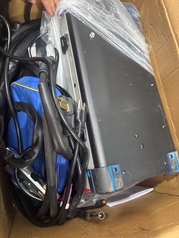 Photo 1 of ***PARTS ONLY***AZZUNO Plasma Cutter Welder Combo 200A, Gas MIG/PULSE MIG/MAG/Flux Gasless MIG/HF TIG/Stick/CUT/SPOT MIG 8 in 1 Multiprocess Welder Machine, 110/220V Dual Voltage Aluminum Welding Machine