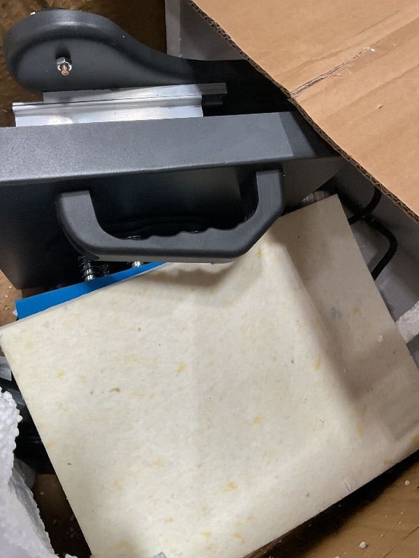 Photo 1 of ****PARTS ONLY****VEVOR Heat Press, Clamshell 12x10in Sublimation Transfer Printer, Digital Precise LCD Control Printing, Vinyl Heat Press for T-Shirts Bags Garments Mats Puzzles, 650W