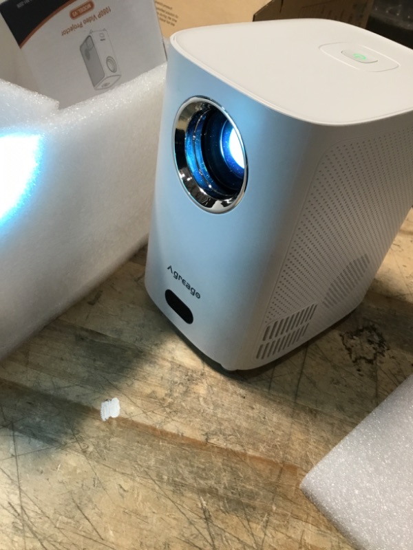Photo 1 of [Electric Focus]Projector with WiFi and Bluetooth, Native 1080P 15,000 Lumens 4K Supported, Agreago Outdoor Movie Projector for Home Theater UP to 300", for iOS/Android/Laptop/TV Stick/HDMI/USB
