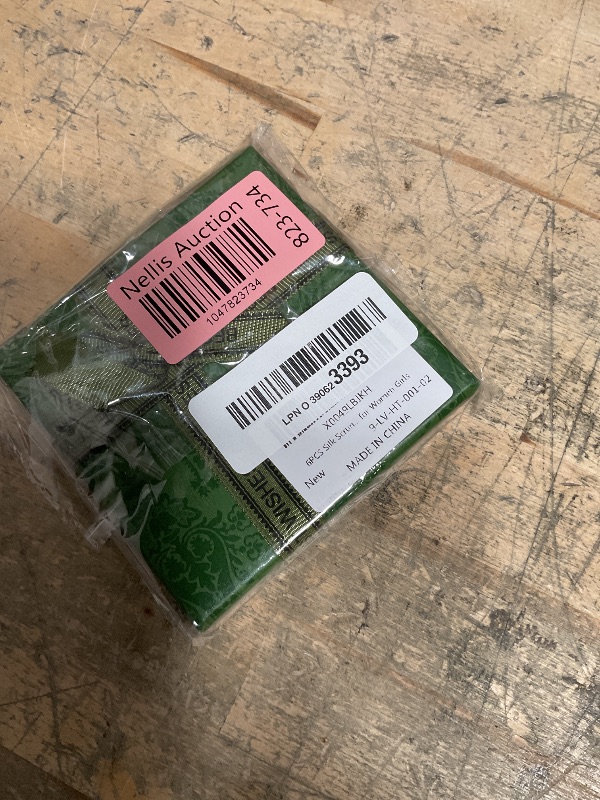 Photo 1 of 6PCS Silk Scrunchies for Hair, 100% Mulberry Silk Hair Ties, Elastic Ponytail Holders No Damage, Scrunchies for Women Girls