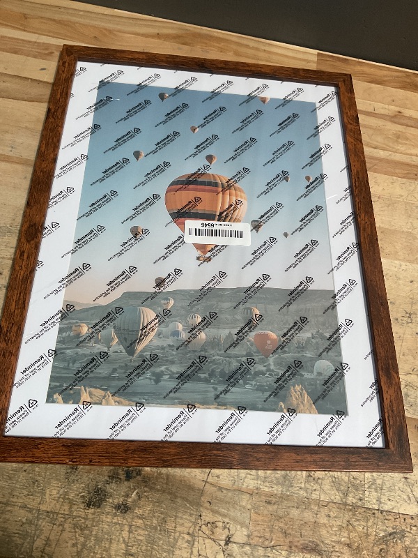 Photo 1 of 12x16 Frame Deep Brown with 10x14 Mat, for 30 x 40cm Diamond Art Painting, Display Picture 10 x 14 with Mat or 12 x 16 without Mat, Wood Large 12x16 Picture Frame for Wall Hanging, Deep Brown, 1 Pack