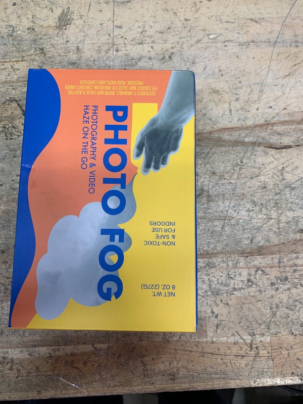 Photo 1 of [2 Pack] Photo Fog Atmosphere Spray Made in the USA for Photographers & Filmmakers - Safe Fog Machine Alternative - Smoke in a Can - Haze in a Can - Smoke Bombs for Photography - 8oz Fog Spray Cans
