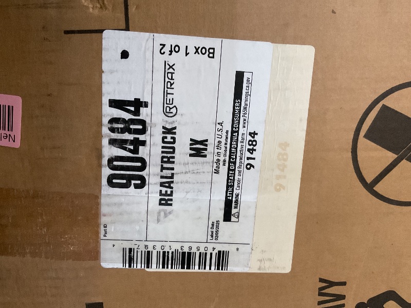 Photo 1 of ***BOX 1 OF 2 ***
FINAL SALE 
RealTruck Retrax PowertraxPRO MX Retractable Truck Bed Tonneau Cover | 90484 | Fits 2020 - 2025 Chevy/GMC Silverado/Sierra 2500/3500HD (does not fit w/ factory side storage boxes) 6' 10" Bed (82.2")