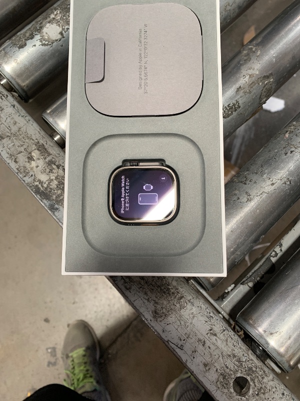 Photo 1 of Apple Watch Ultra 2 [GPS + Cellular 49mm] Smartwatch, Sport Watch with Black Titanium Case with Black Ocean Band. Fitness Tracker, Precision GPS, Action Button, Extra-Long Battery Life