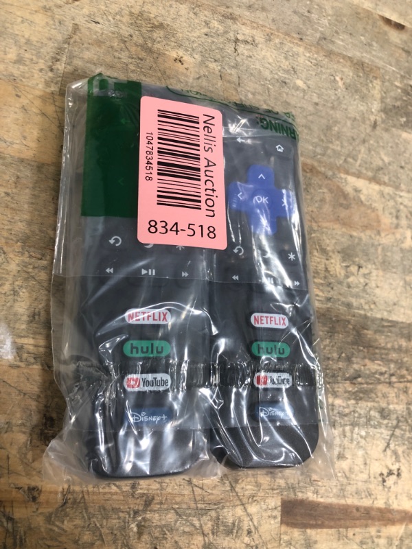 Photo 1 of (Pack of 2) Replacement-Remote-Control for Roku-TV,Compatible for TCL Roku/Hisense Roku/Onn Roku/Philips Roku Smart TVs(Not for Roku Stick and Box)