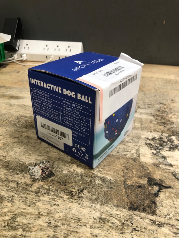 Photo 1 of 2025 Smart Interactive Dog Toys for Aggressive Chewers, Self Moving Interactive Dog Ball, Automatic Vibrating Toy, E-TPU Material Chew Proof Design for Boredom & Training for Medium and Large Dogs