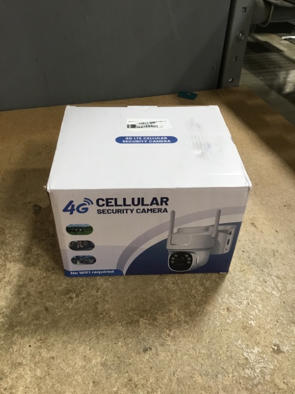 Photo 1 of (missing solar panel) KKB 4G LTE Cellular Security Camera, No WiFi Security Camera Outdoor Built-in SIM Card Unlimited Data Plan, Solar Powered, 2K Wireless 