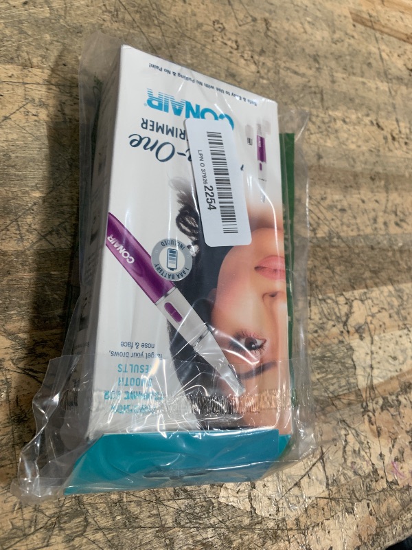 Photo 1 of Conair All-in-1 Facial Hair Trimmer for Women, Perfect for Face, Ear/Nose and Eyebrows, Battery-Powered