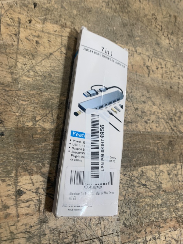 Photo 1 of ?Upgrade? USB C/USB Hub, BERLAT Aluminum 7 in 1 USB C & USB Hub with USB 3.0, USB 2.0 Ports for PC/Laptops/MacBook Pro/Air/iMac/iPad and More Devices