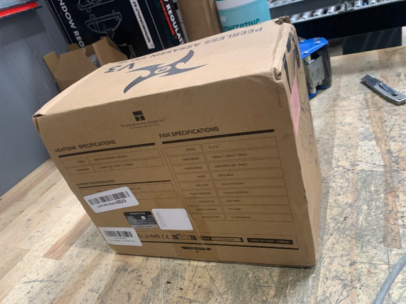 Photo 1 of Thermalright Peerless Assassin 120 SE V3 CPU Cooler, 6 Heat Pipes AGHP Technology, Dual 120mm PWM Fans, 2000RPM Speed, forAM5/Intel LGA 1700/1851/115X/1200,PC Cooler