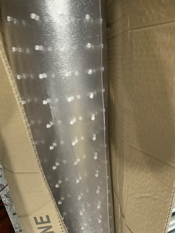 Photo 1 of 100pointONE Office Chair Mat for Carpet- 35" x 55" Studded Desk Chair Mat for Low Pile Carpeted Floors, Clear Carpet Protector Mat for Office Chair On Carpet