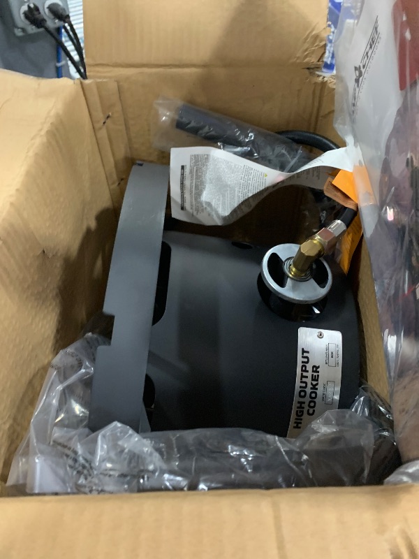 Photo 1 of Camp Chef SHP-RL High Pressure Single Burner Cooker with Detachable legs and Round top, Black