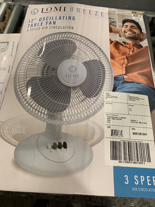 Photo 1 of 12'' fan