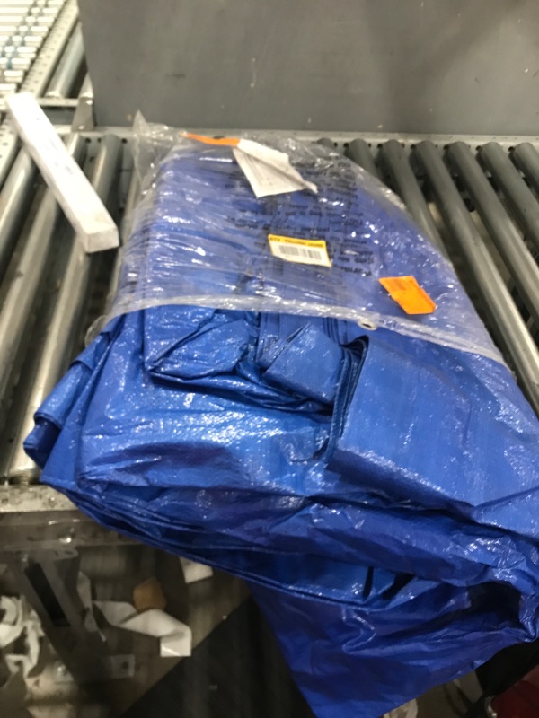 Photo 1 of 
20 ft. x 30 ft. Blue Medium Duty Tarp