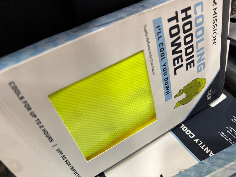Photo 1 of 1-Size Fits Most Cooling Hoodie-Hi Vis Yellow
