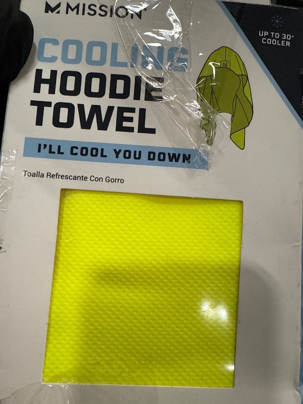 Photo 1 of 1-Size Fits Most Cooling Hoodie-Hi Vis Yellow
