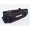 Photo 1 of 2-1/2 in. 5 in Padded Work Tool Belt in Black
