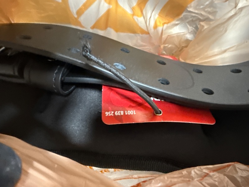 Photo 1 of 2-1/2 in. 5 in Padded Work Tool Belt in Black
