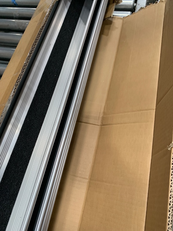 Photo 1 of ***PARTS ONLY***Nuvium 6" Rise Door Threshold Ramps for Doorways, Stable Yellow Edge, Aluminum Wheelchair Ramp for Home Steps, Adjustable Modular Entry Ramp for Scooters, Power Chairs, 880LBS Load Capacity