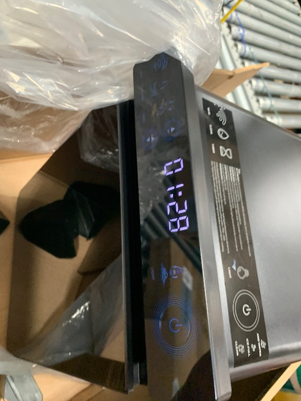 Photo 1 of ecozy Nugget Ice Maker Countertop, Smart Pebble Ice Machine with APP Control, 44 lbs/24H Soft Pellet Chewable Ice with Self-Cleaning, Black